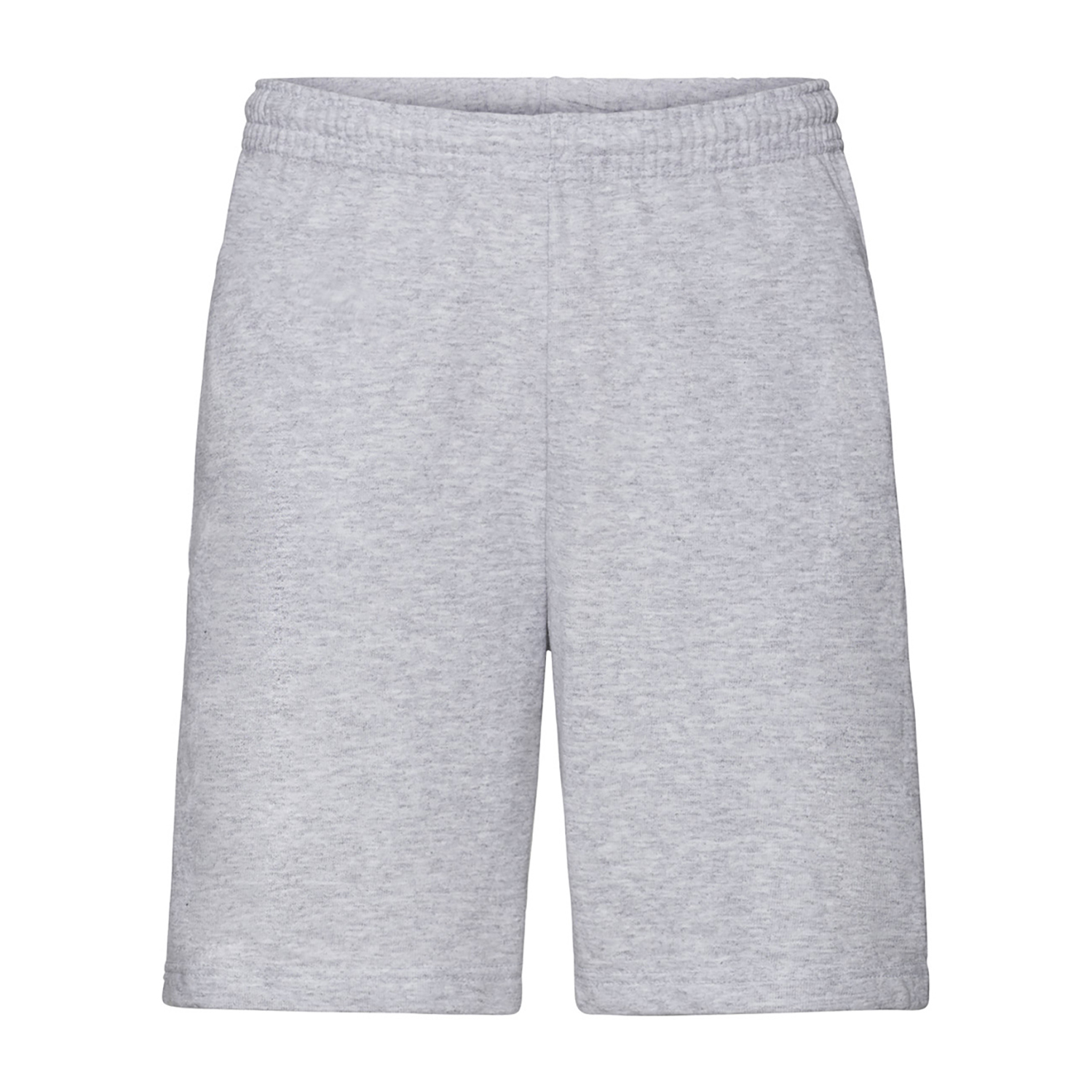 Thumbnail - Fruit Of The Loom Herren Jogging-Shorts / Shorts, leicht (Hellgrau)