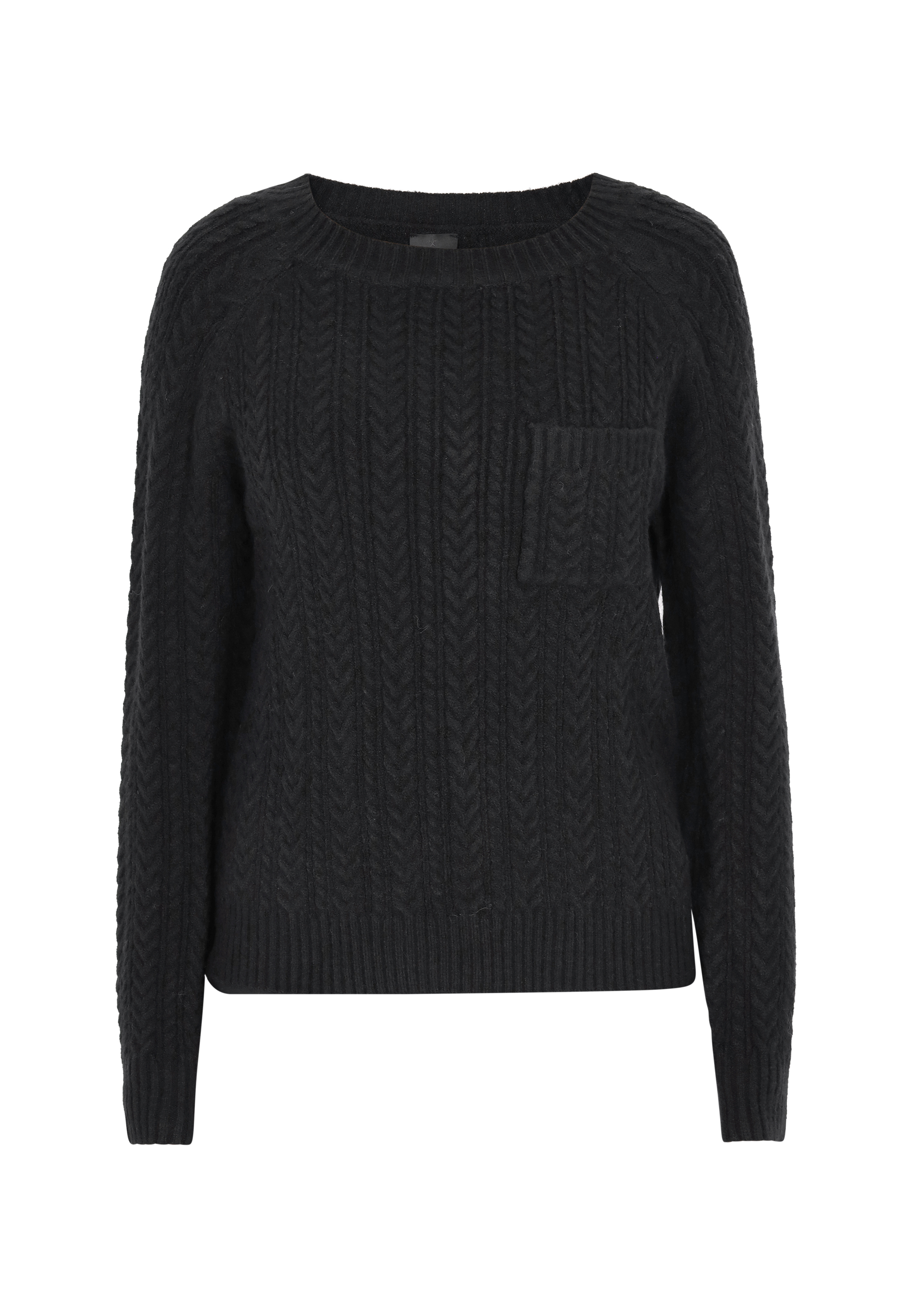 Thumbnail - Dreimaster Pullover Damen Schwarz