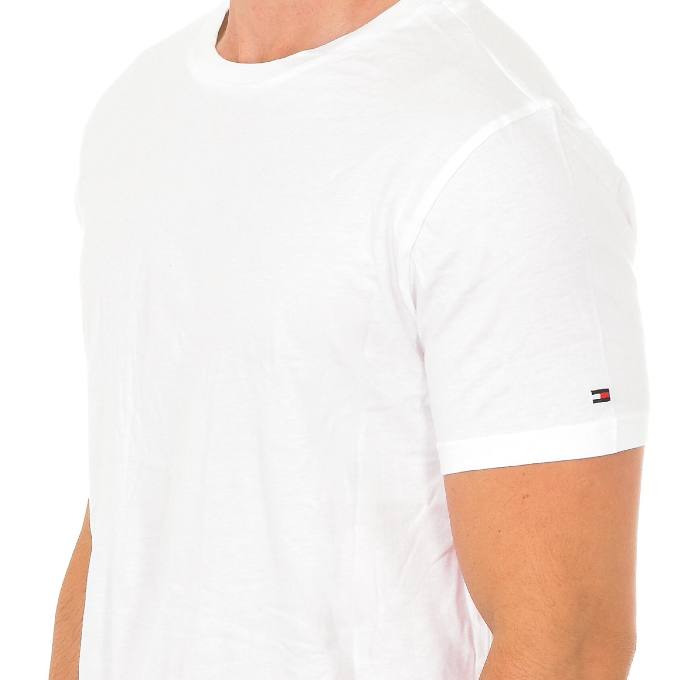 TOMMY HILFIGER Pack-2 Kortärmade T-shirts UM0UM01030 herr t-shirts - bas – bild 2