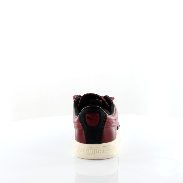 Puma Basket Citi Series Red Leather Träningsskor för herrar 358891 02 – bild 2