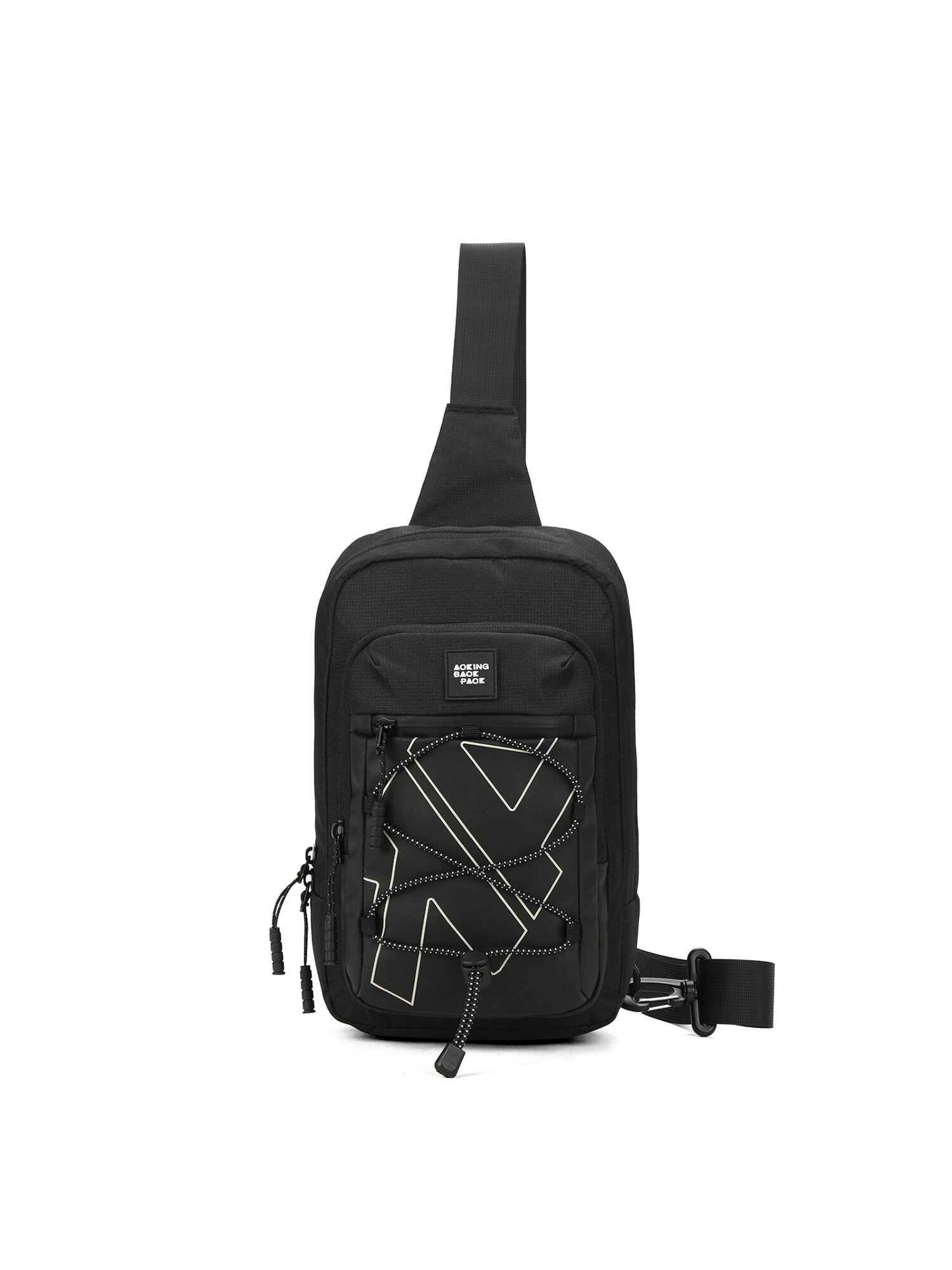Aoking Umhängetasche Unisex BLACK Einheitsgröße