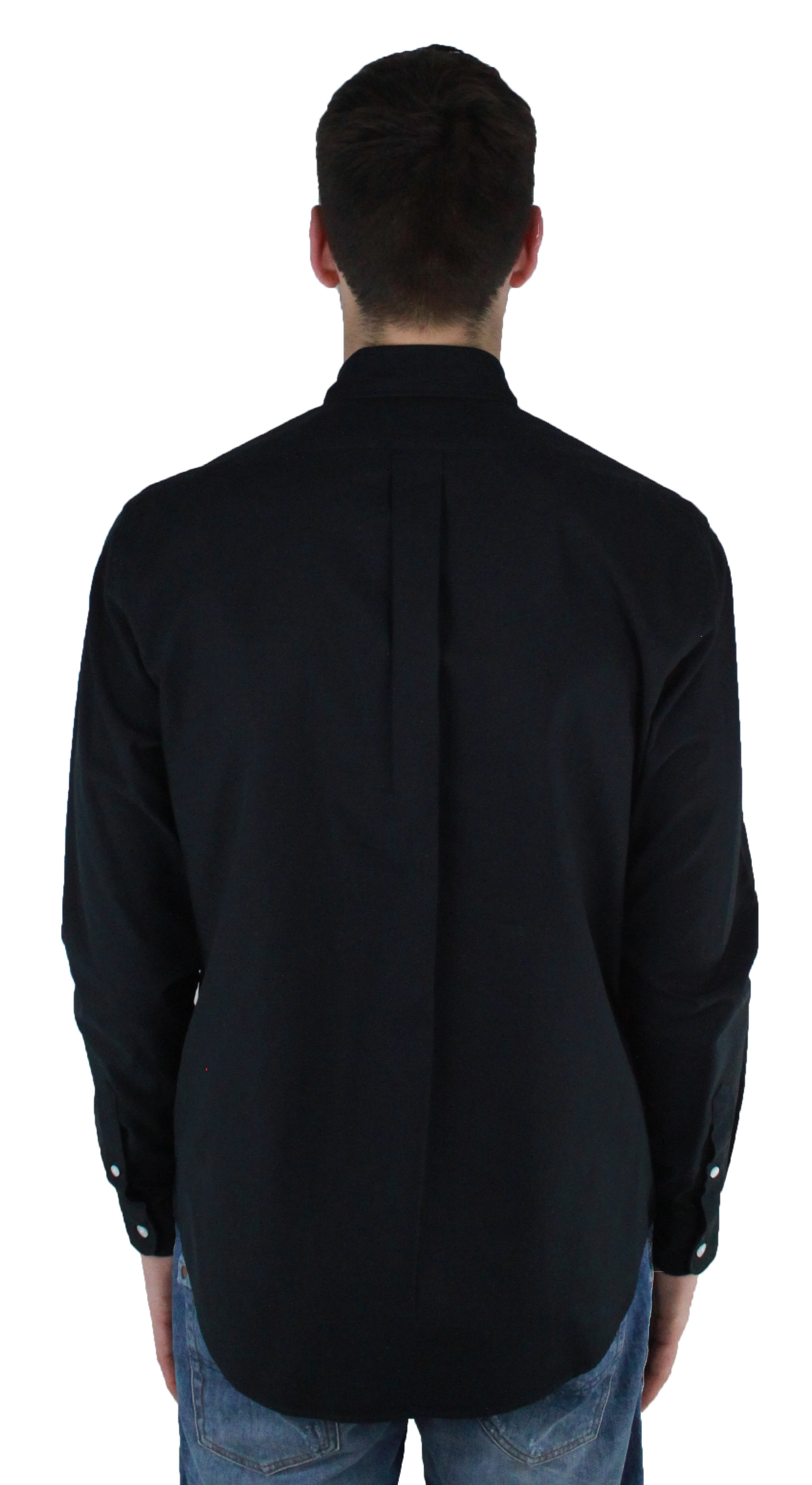 Kenzo F855CH4001LB 99 Svart ledig skjorta herr – bild 2