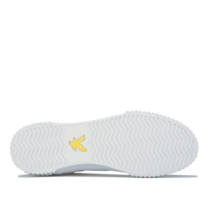 Lyle & Scott Lyle And Scott Mitchell Trainers i vitt för män låga sneakers herr – bild 2
