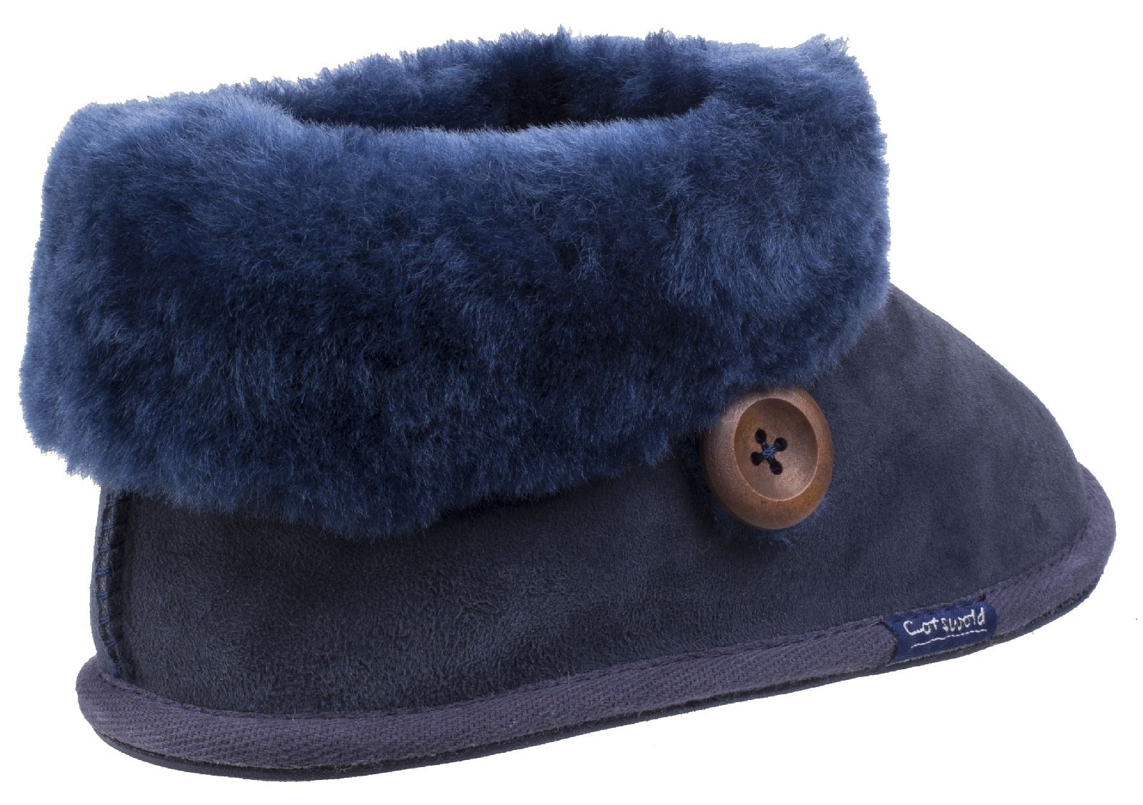 Cotswold Wotton fårskinnsbootie teddy boots dam – bild 2