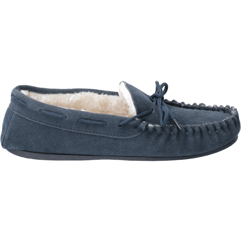 Hush Puppies Allie Mockasiner I Marinblått För Kvinnor dam – bild 2
