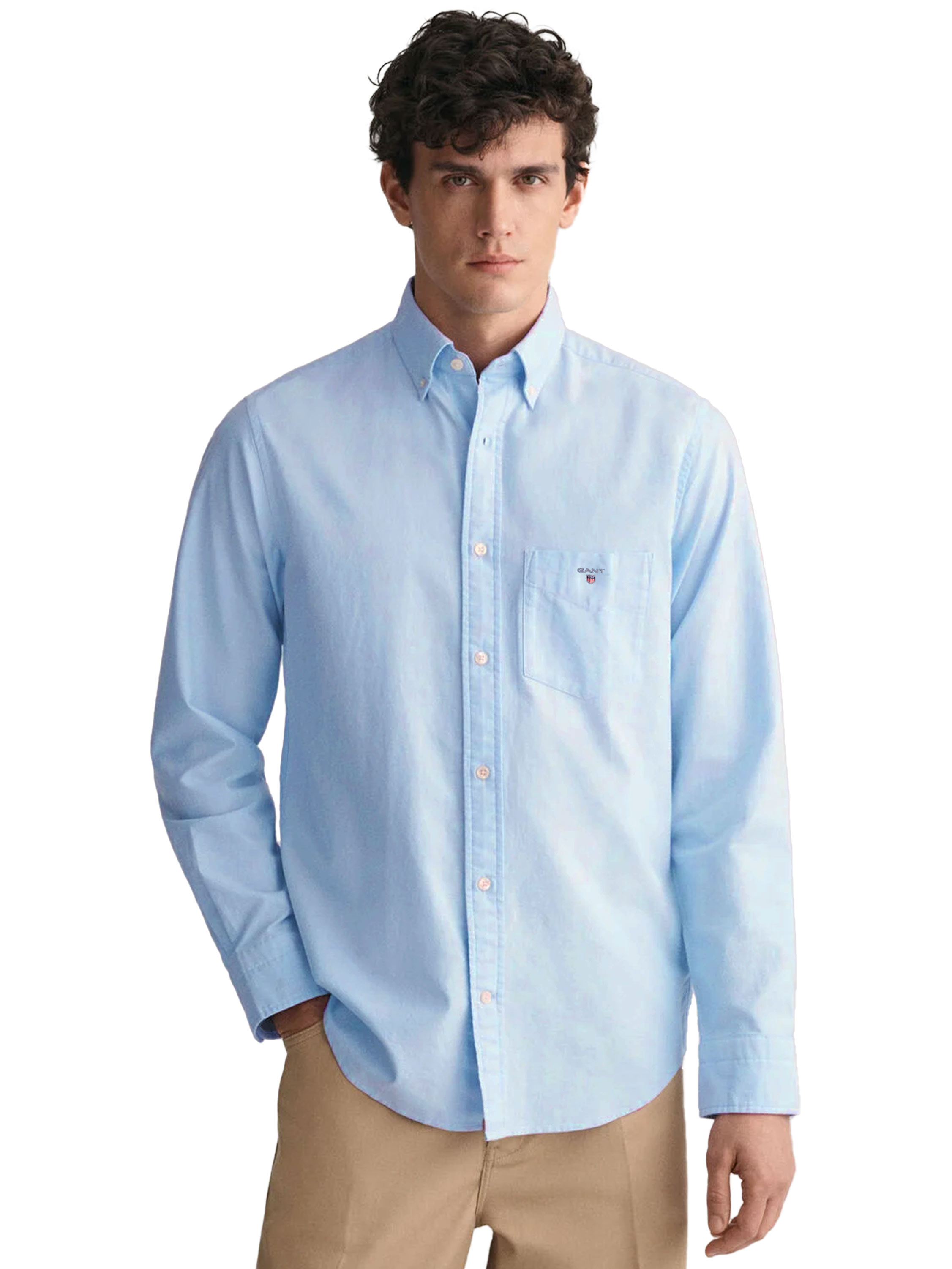 Thumbnail - Gant Herren Regular Fit Hemd | Das Oxford Hemd