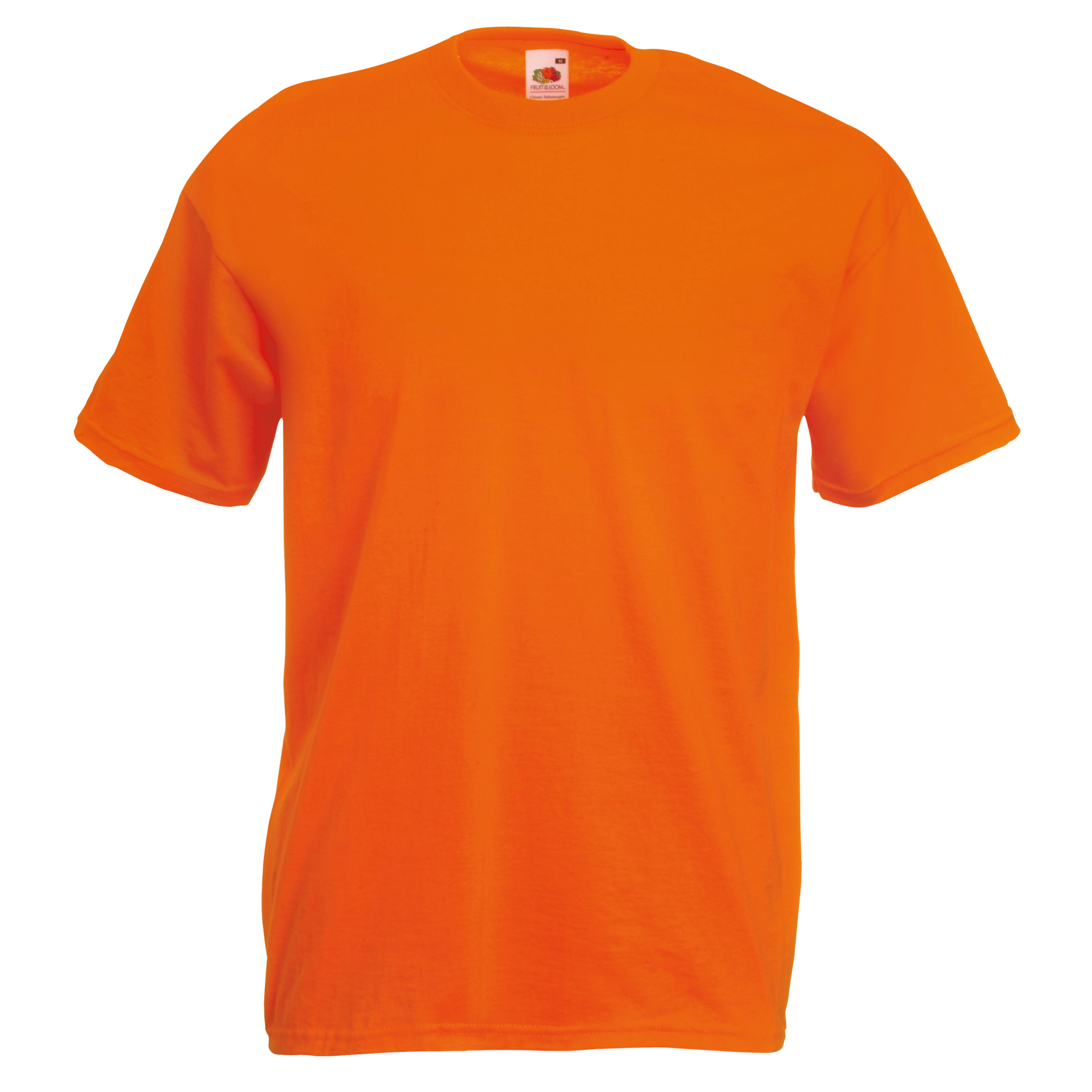 Thumbnail - Fruit Of The Loom Herren Kurzarm T-Shirt (Orange)