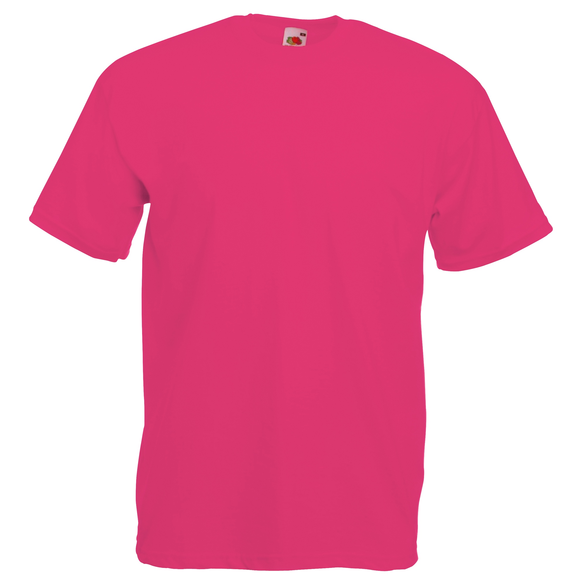 Thumbnail - Fruit Of The Loom Herren Kurzarm T-Shirt (Fuchsienfarbig)