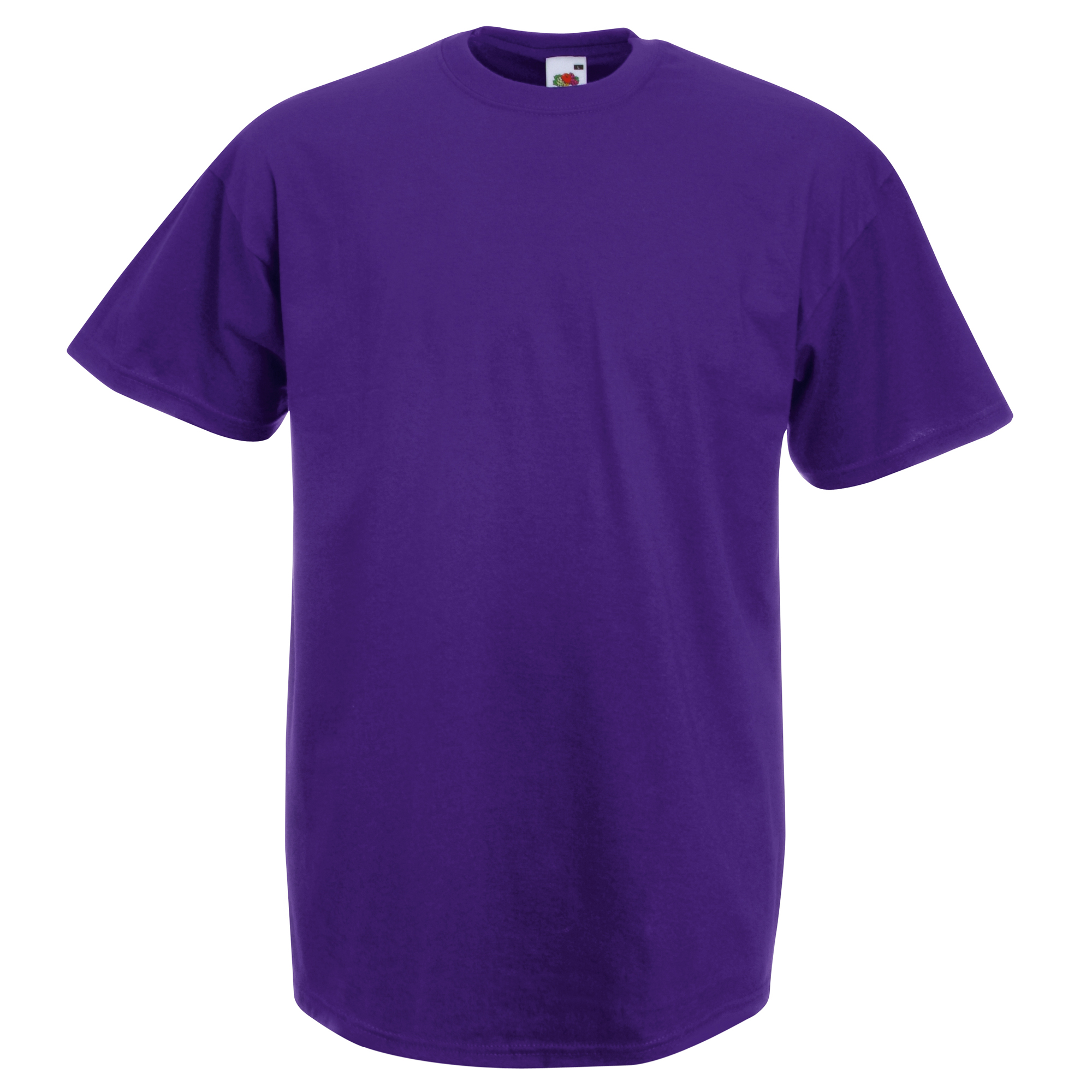 Thumbnail - Fruit Of The Loom Herren Kurzarm T-Shirt (Violett)