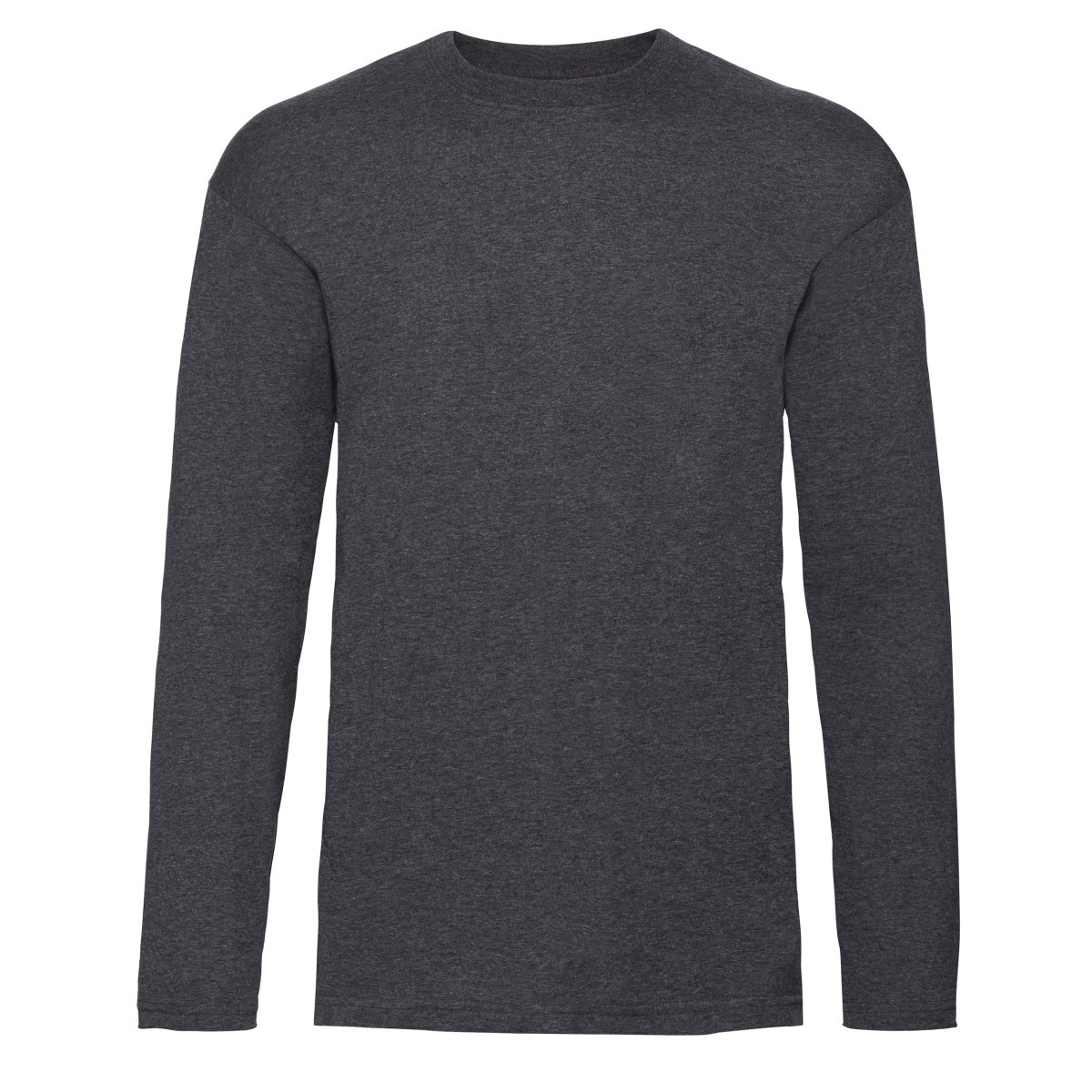 Fruit Of The Loom Herren Valueweight Rundhalsausschnitt Langarm T-Shirt