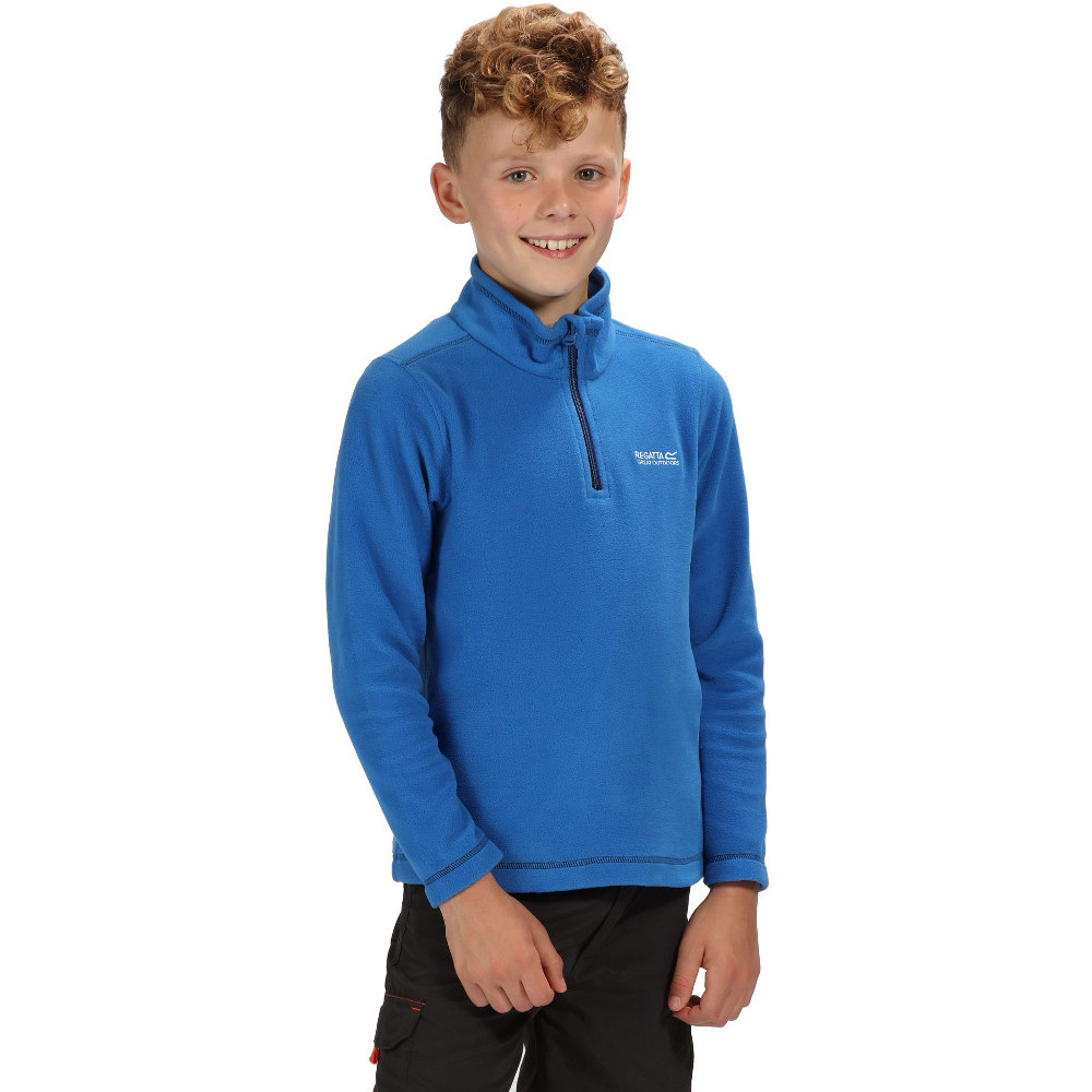 Regatta Kids’ Hot Shot Ii School Fleece - Blue Size 3-4 Years - Image 4