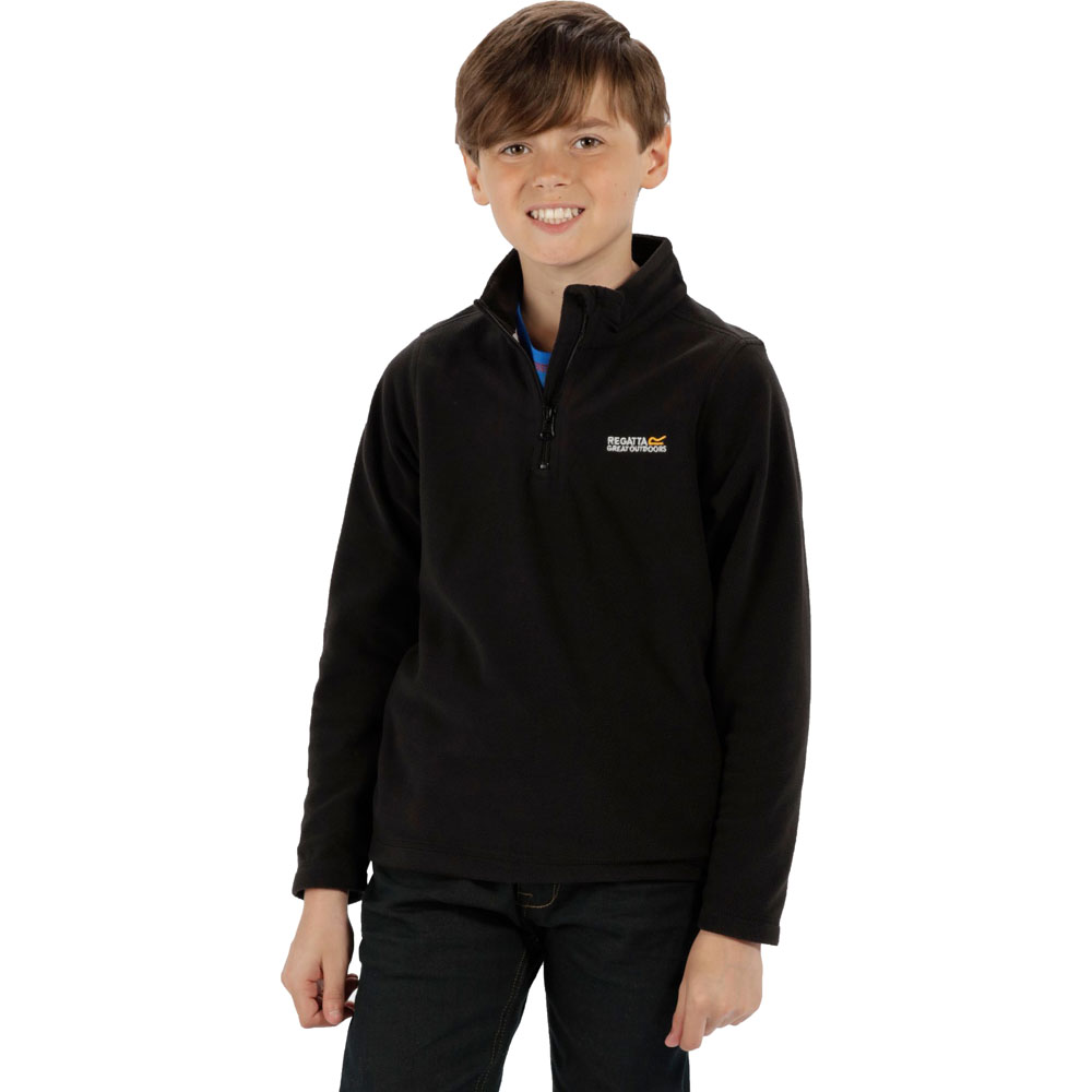 Regatta Black Kids Hot Shot Ii Fleece - Image 5