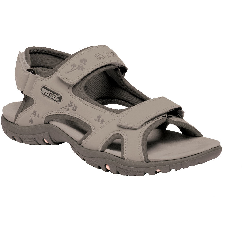 Regatta Womens Lady Haris Lightweight Summer Walking Sandals - Brown - Size UK 4