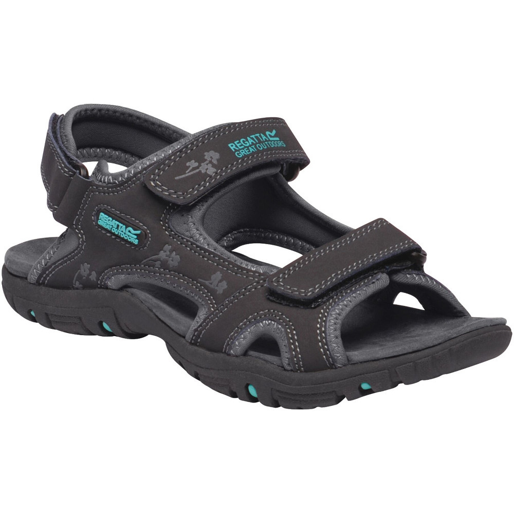Regatta Women's Haris Sandals - Grey UK Size 5 - Image 9