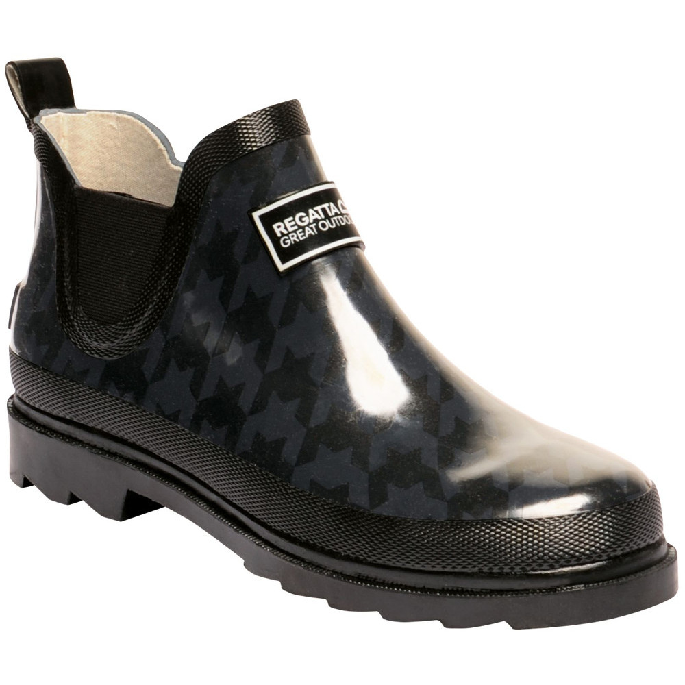 Regatta Womens Lady Harper Welly Ankle Height Boots - Black - Size UK 3