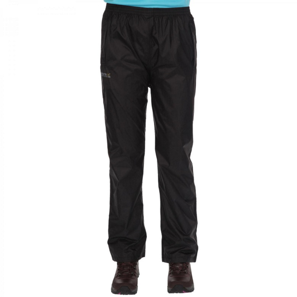 Regatta Women's Waterproof Pack It Overtrousers - Black S Regular - Image 7